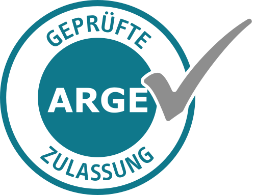 Wir sind ARGE geprüft.
